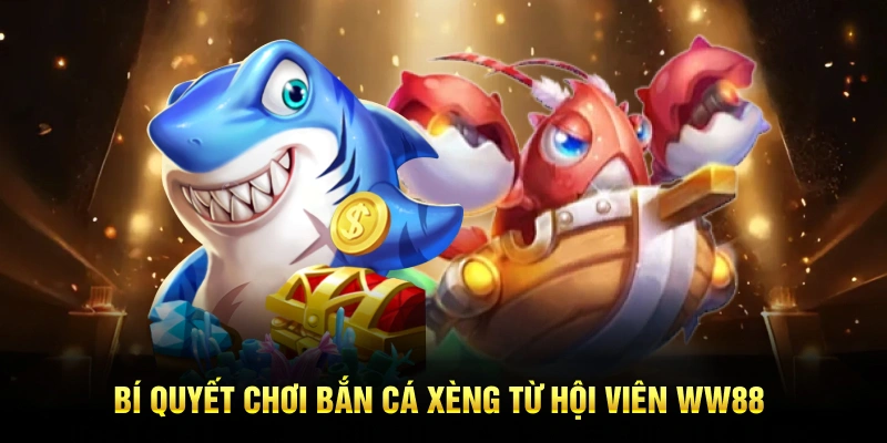 Bí quyết chơi bắn cá xèng từ hội viên WW88