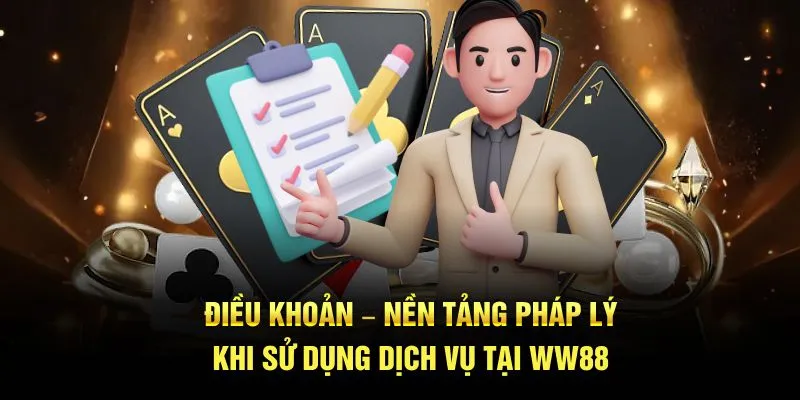 Điều khoản – nền tảng pháp lý khi sử dụng dịch vụ tại WW88